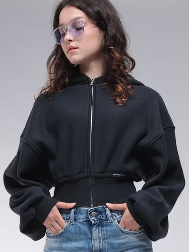 alexanderwang (アレキサンダーワン) バックロゴプリント ジップ