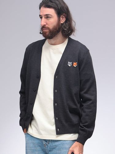 DIESEL (ディーゼル) ウール 胸ロゴ カーディガン DSA174430DCCH