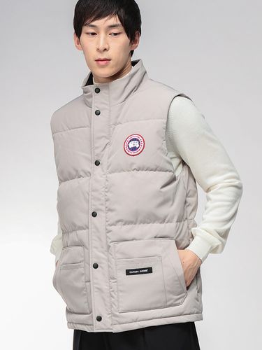 CANADA GOOSE (カナダグース) ロゴ コンビダウン フルジップ