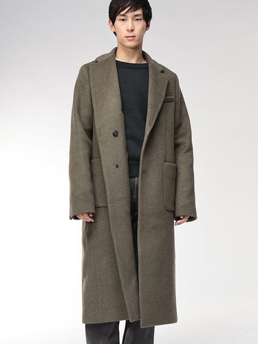 HUGO BOSS (ヒューゴボス) メンズ チェスターコート カシミヤ混