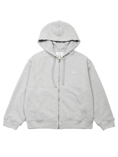 MAISON KITSUNE (メゾンキツネ) ハーフジップ ワンポイント トレーナー