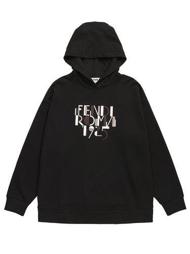 FENDI (フェンディ) ロゴ刺繍 クルーネック トレーナー FDLFS9648AT1O