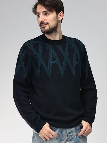 Y-3 (ワイスリー) 袖ライン リラックスシルエット ウールニット 3S