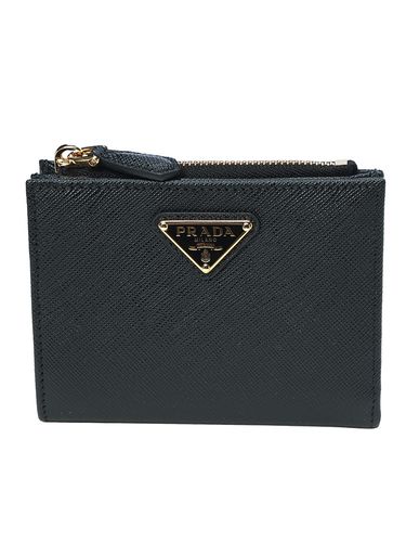 PRADA (プラダ) サフィアーノトライアングル カードケース