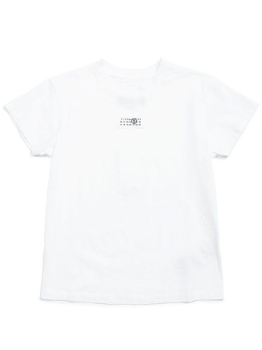 BURBERRY (バーバリー) ナイトスタンプロゴ クルーネック 半袖 Tシャツ