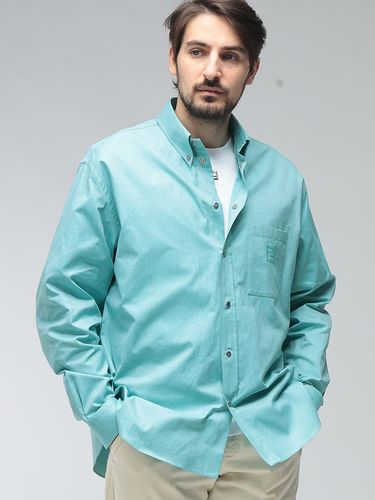 PRADA (プラダ) クラシックカラー コットン ストライプ柄 長袖 シャツ