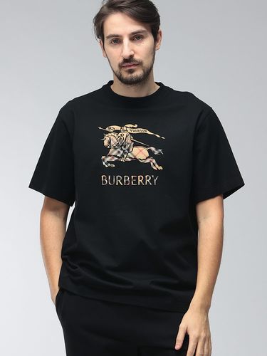BURBERRY (バーバリー) クロスステッチ EKD コットン クルーネック