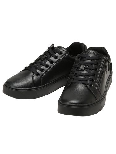 DOLCE&GABBANA (ドルチェアンドガッバーナ) ロゴ パンチングレザー