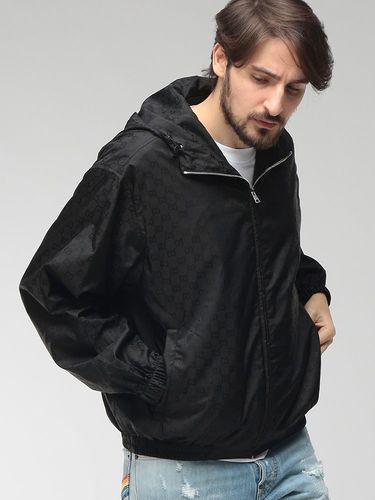 MONCLER (モンクレール) メンズ ジャケット ロゴ ナイロン 切り替え
