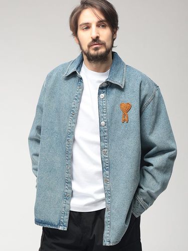 DSQUARED2 デニムジャケット DSQUARED2 (ディースクエアード) ペイント フルボタン デニム