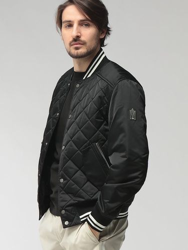 HERNO (ヘルノ) ニット切り替え フード フルジップ ダウンジャケット