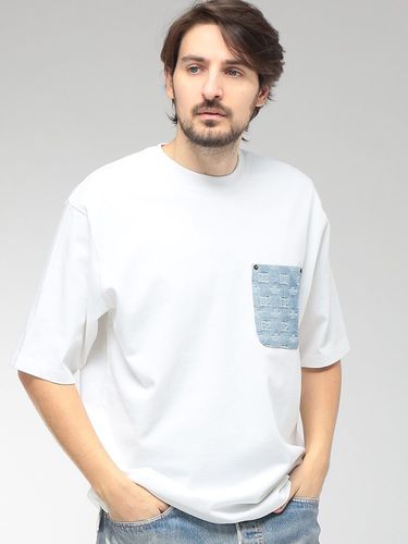 JIL SANDER (ジルサンダー) ロゴ プリント クルーネック コットン 半袖
