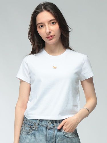 AMI PARIS (アミパリス) レディース Tシャツ 半袖 ロゴ ワンポイント