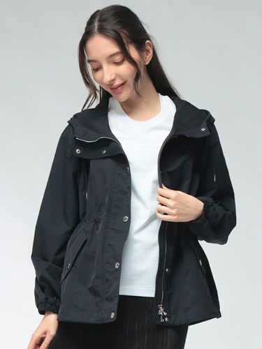 ’S Max Maraマックスマーラ ビジュー付きナイロンパーカー36ネイビー エス マックスマーラ S Max Mara S MAX MARA パーカー ANDREA プル