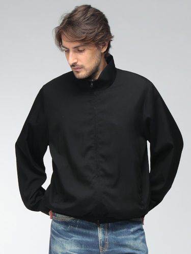 DIESEL (ディーゼル) デニム レザーコンビネーション ジップ ブルゾン