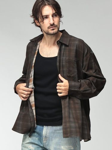 STONE ISLAND (ストーンアイランド) メンズ シャツ 長袖 コーデュロイ