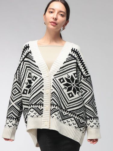 MAX MARA (マックスマーラ) レディース カーディガン 長袖 ボーダー