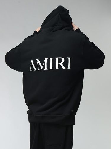 AMI PARIS (アミパリス) ロゴパッチ プルオーバー パーカー Ami de
