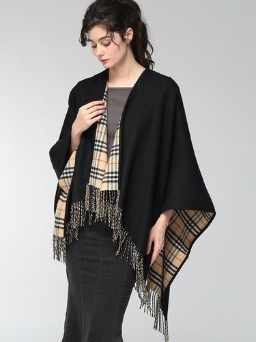 BURBERRY (バーバリー) レディース ケープ ギャラントナイト ウール