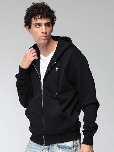 AMIRI (アミリ) ロゴ プリント ポケット スウェット プルオーバー