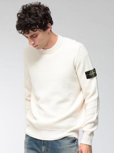 STONE ISLAND (ストーンアイランド) メンズ ニット 長袖 ハーフボタン