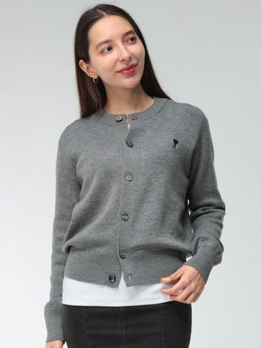 BURBERRY (バーバリー) エンブロイダード チェック クルーネック