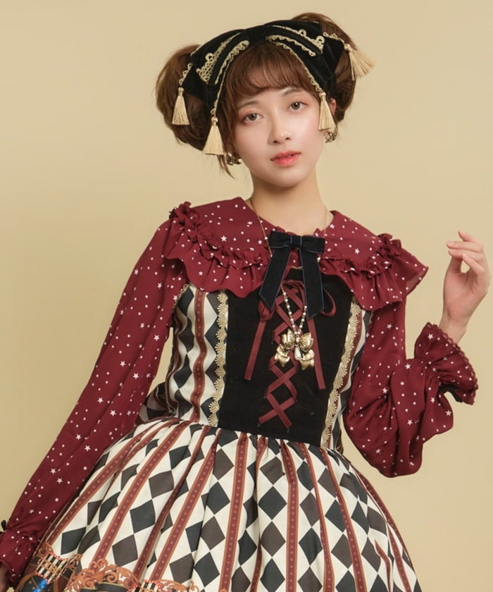 星柄ブラウス | レディース服・レディースファッションなら