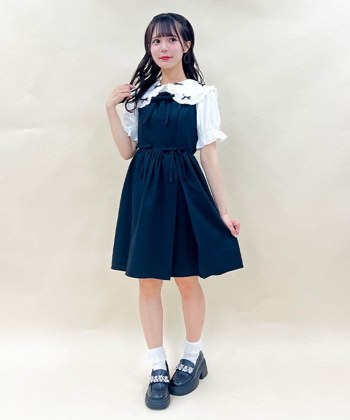 ガーリーリボンワンピ | outlet | axes femme online shop