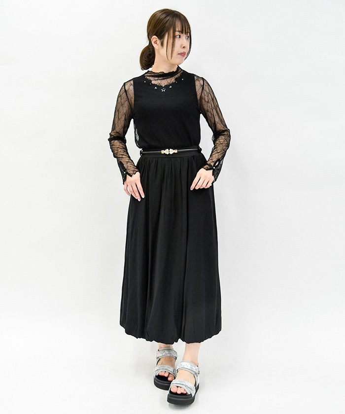 本日限定値下げ！acka♡レーススカート レースポケットバルーンスカート | axes femme | axes femme