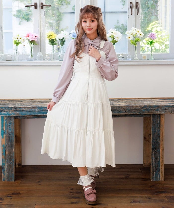ティアードロングワンピース【2点10%OFF対象商品】 | レディース