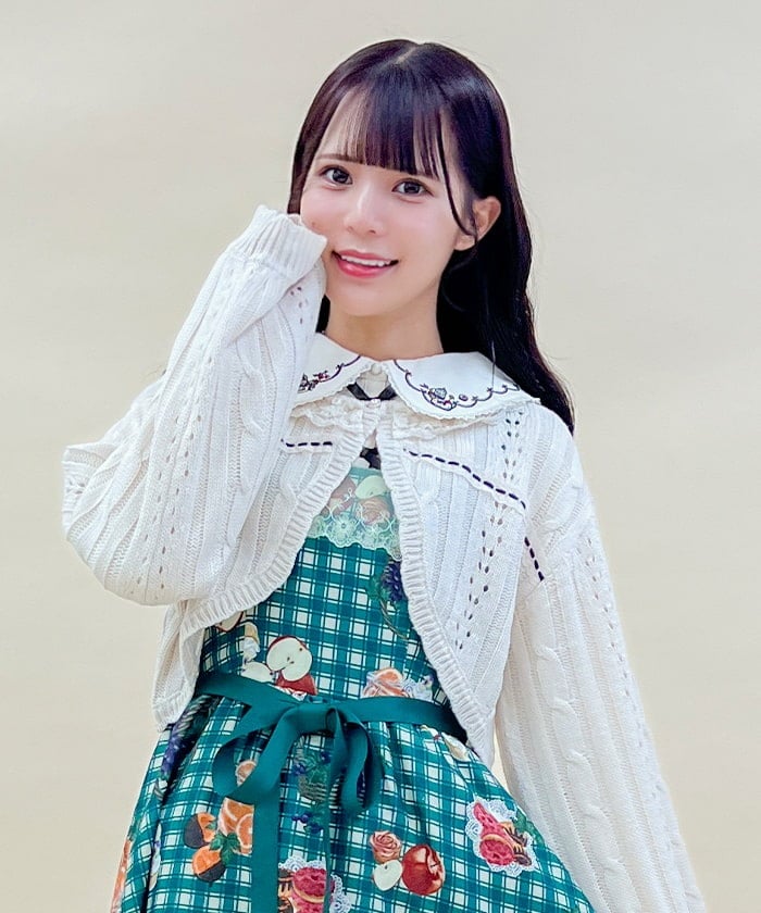 レースデザインニットボレロ | outlet | axes femme online shop