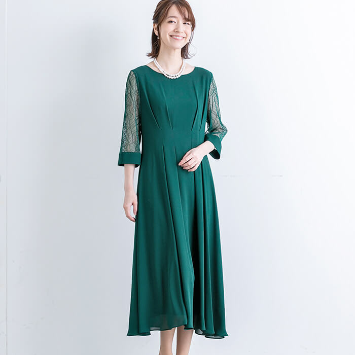結婚式用ワンピース(4601872)9号・ネイビー｜フォーマルメッセージ