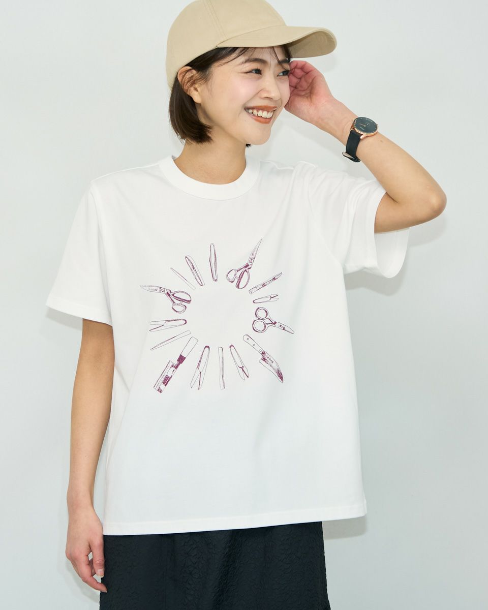 White Label刺しゅうカットソー | ゴールデンベアストア