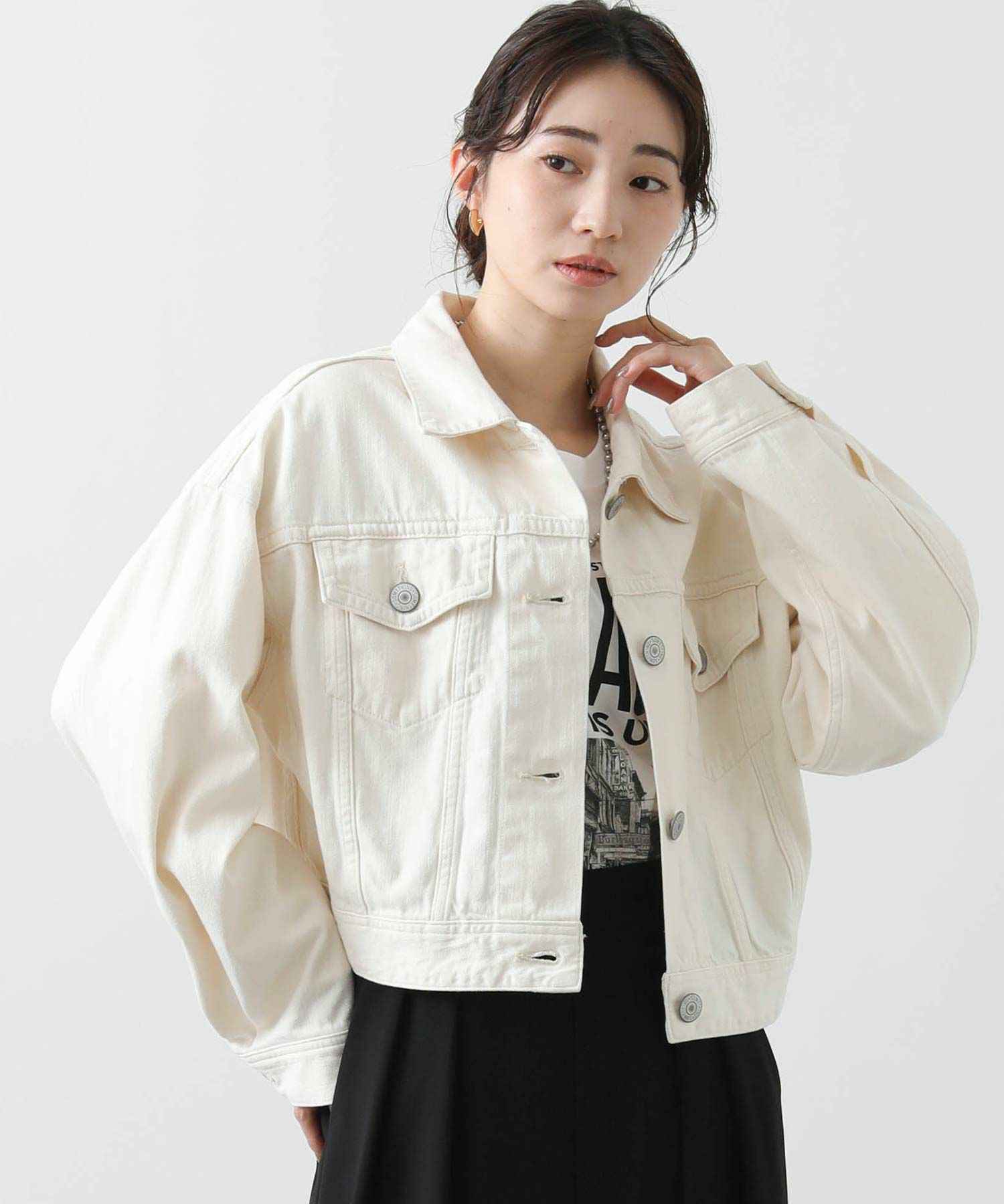 Gready Brilliant【Special price】ノーカラーパールジャケット