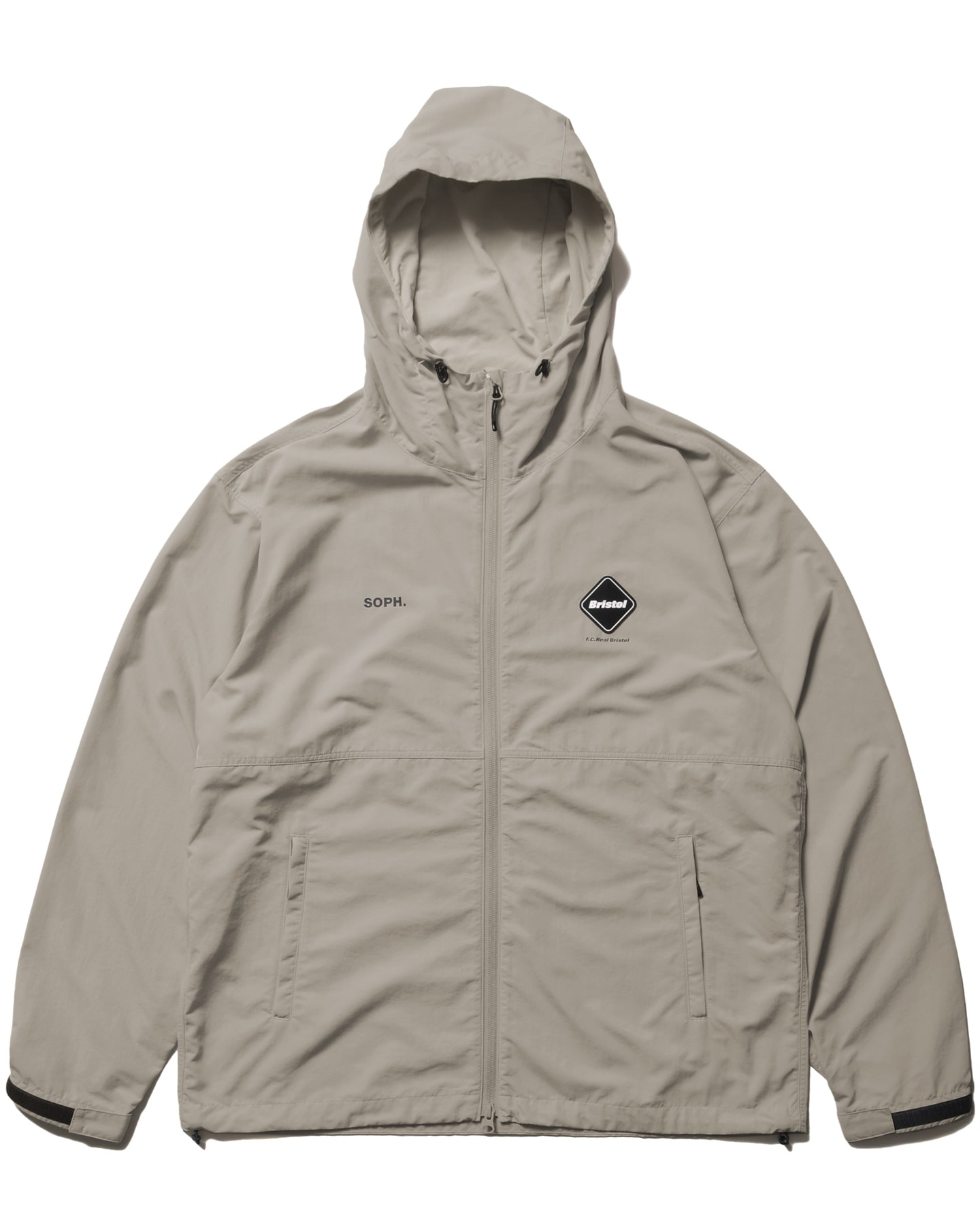 SOPH. | AUTHENTIC UTILITY TEAM HALF ZIP JACKET(M OFF WHITE):