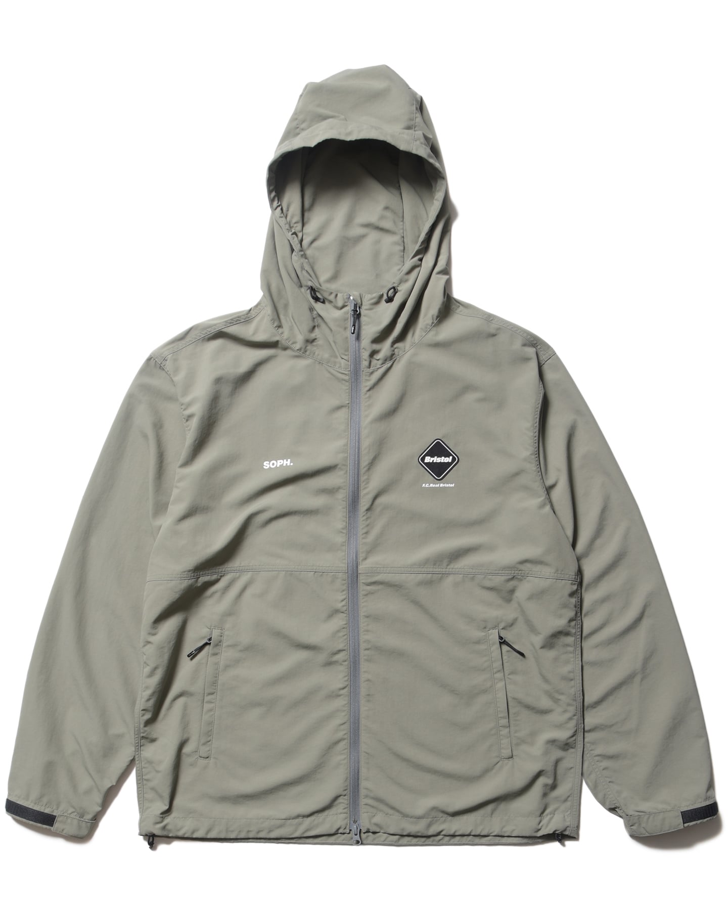 SOPH. | LYCRA HOODED BLOUSON(M KHAKI):
