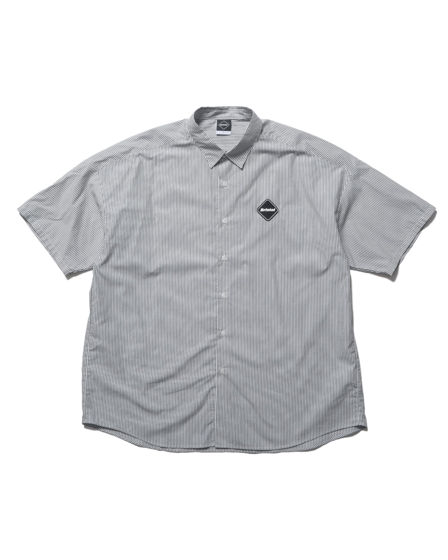 SOPH. | ORGANIC COTTON ZIP SHIRT(XL BLACK):