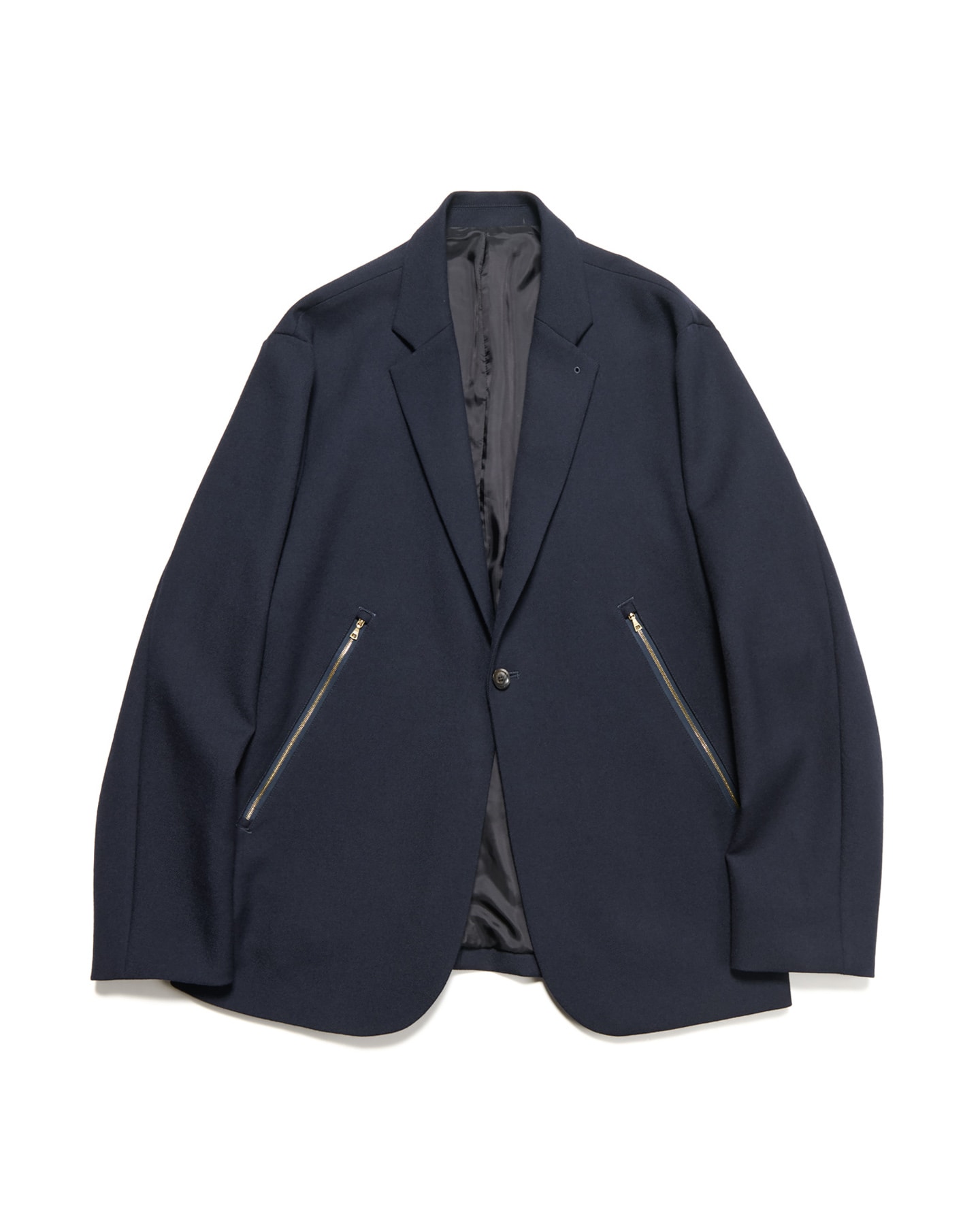 SOPH. | SUPER 100'S WOOL 2BUTTON BLAZER(M CHARCOAL GRAY):