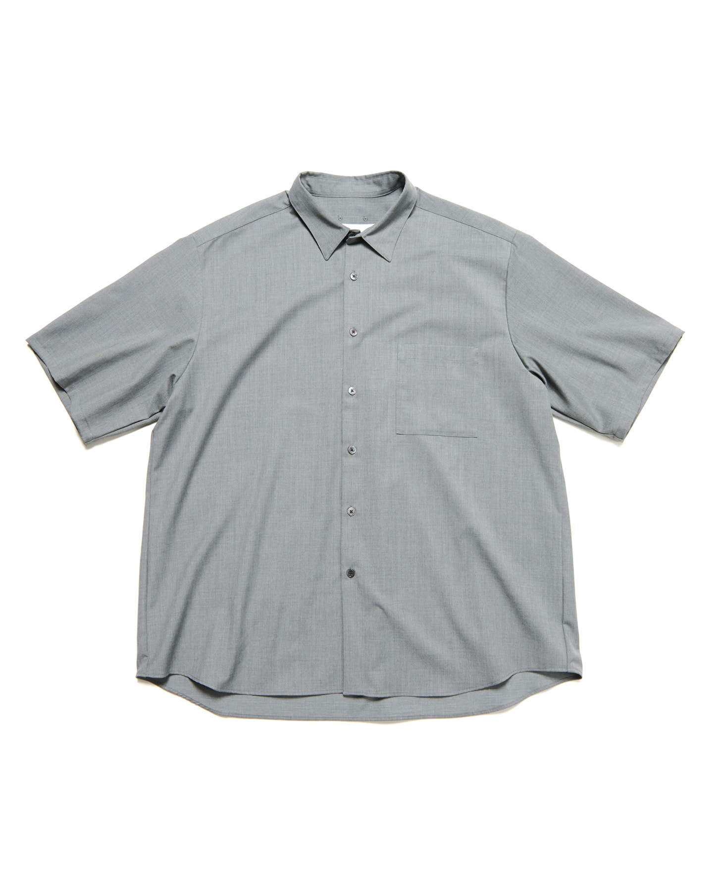 SOPH. | BIG LOGO S/S BAGGY SHIRT(M BLACK STRIPE):