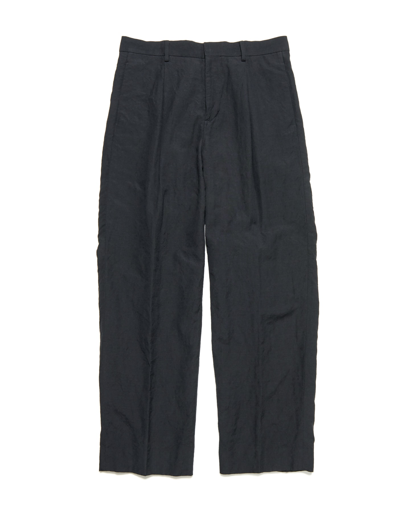 SOPH. | 2WAY STRETCH SHIRRING SLIM FIT SLACKS(M NAVY):