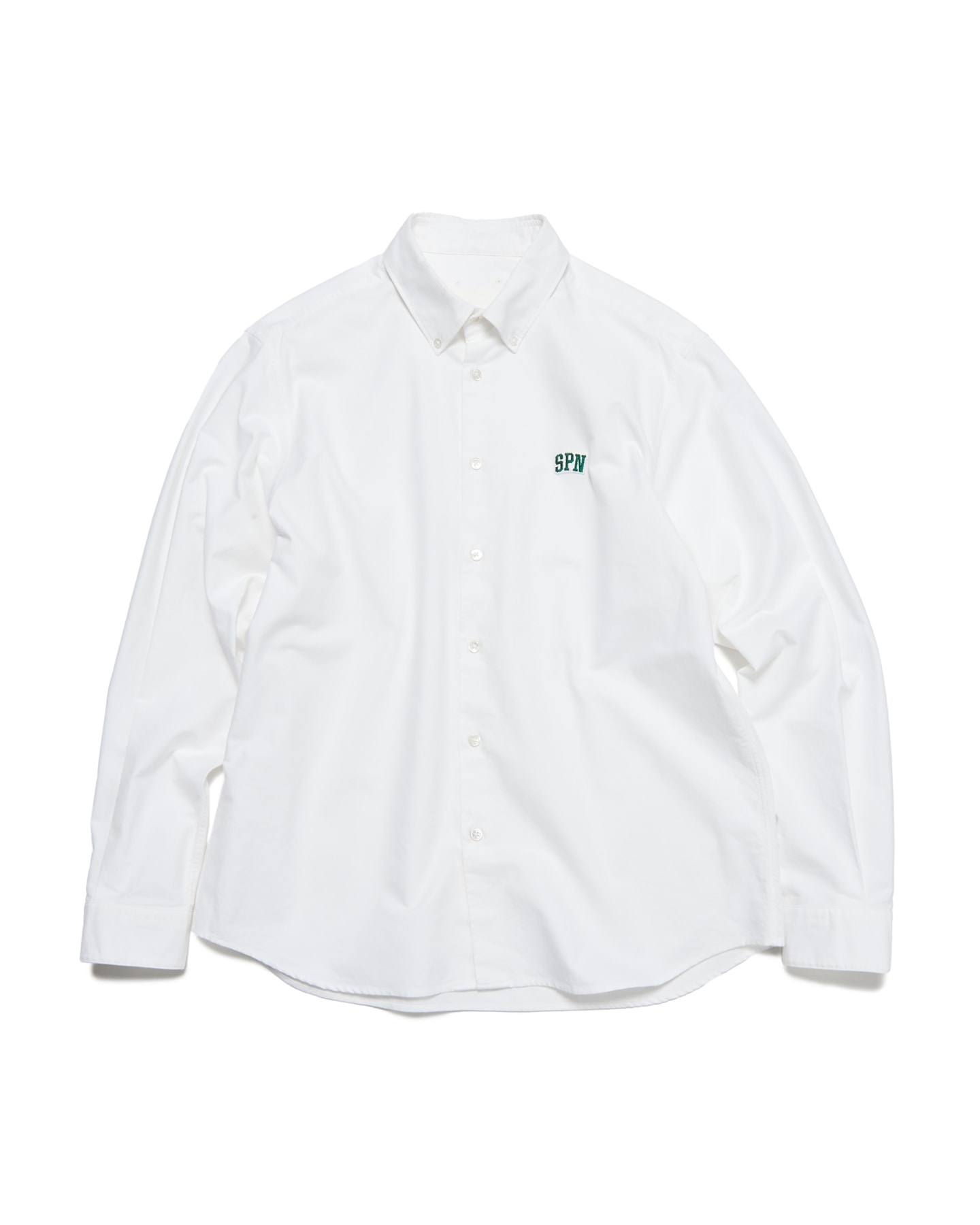 SOPH. | ORGANIC COTTON ZIP SHIRT(L LIGHT BLUE):