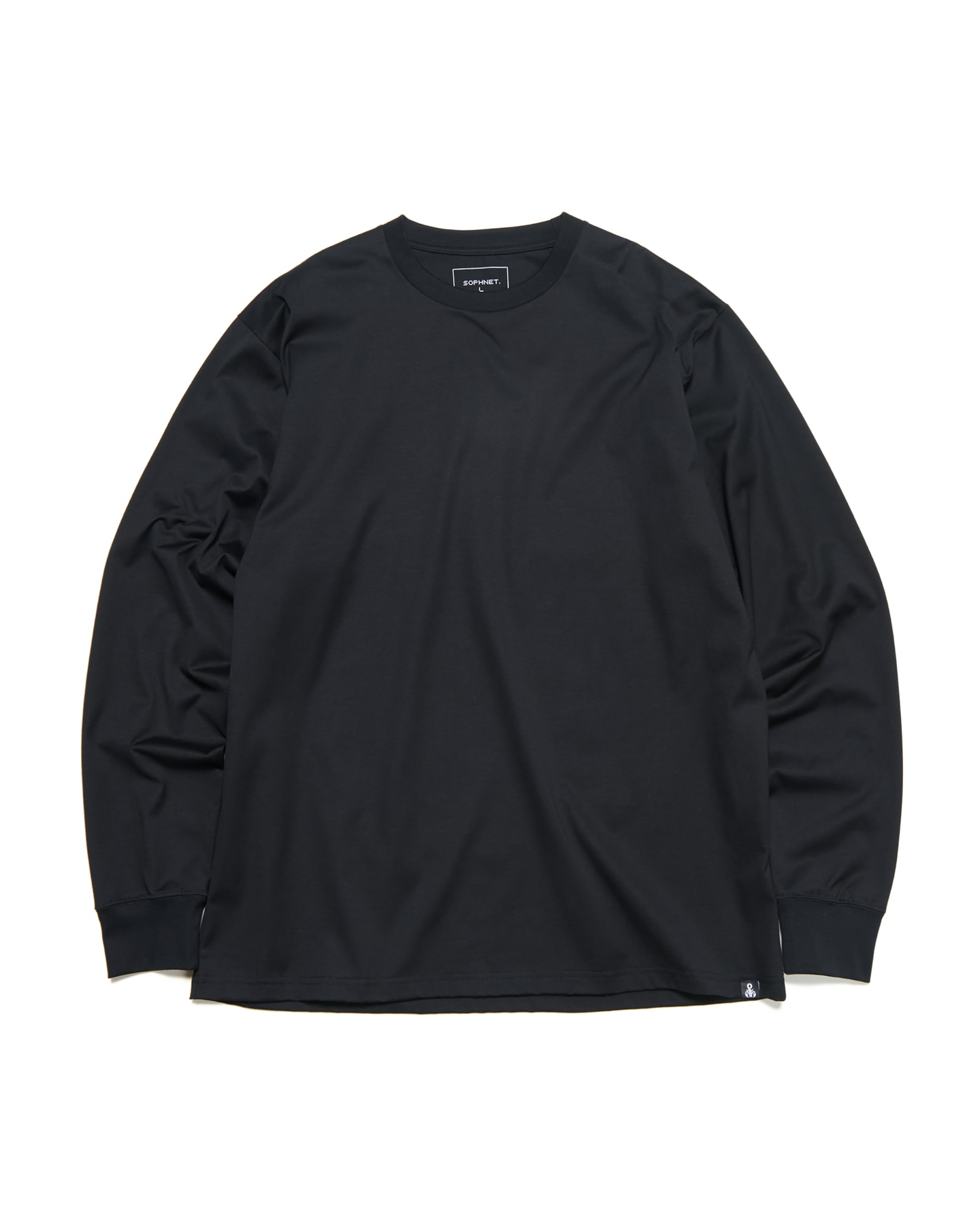 SOPH. | TECH SWEAT TEAM CREWNECK BAGGY TOP(S BLACK):