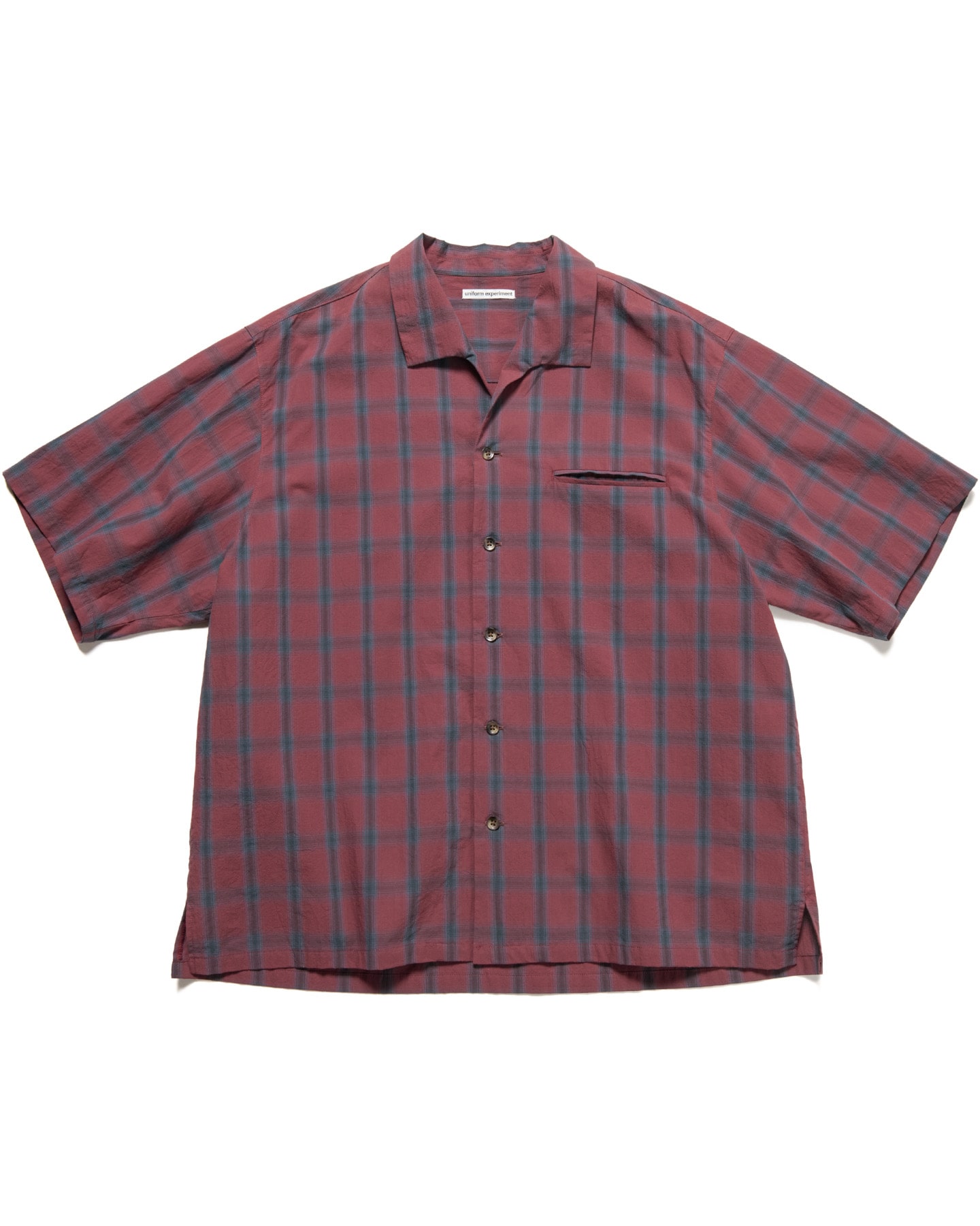 SOPH. | FLANNEL BIG LOGO BAGGY SHIRT(M GRAY):