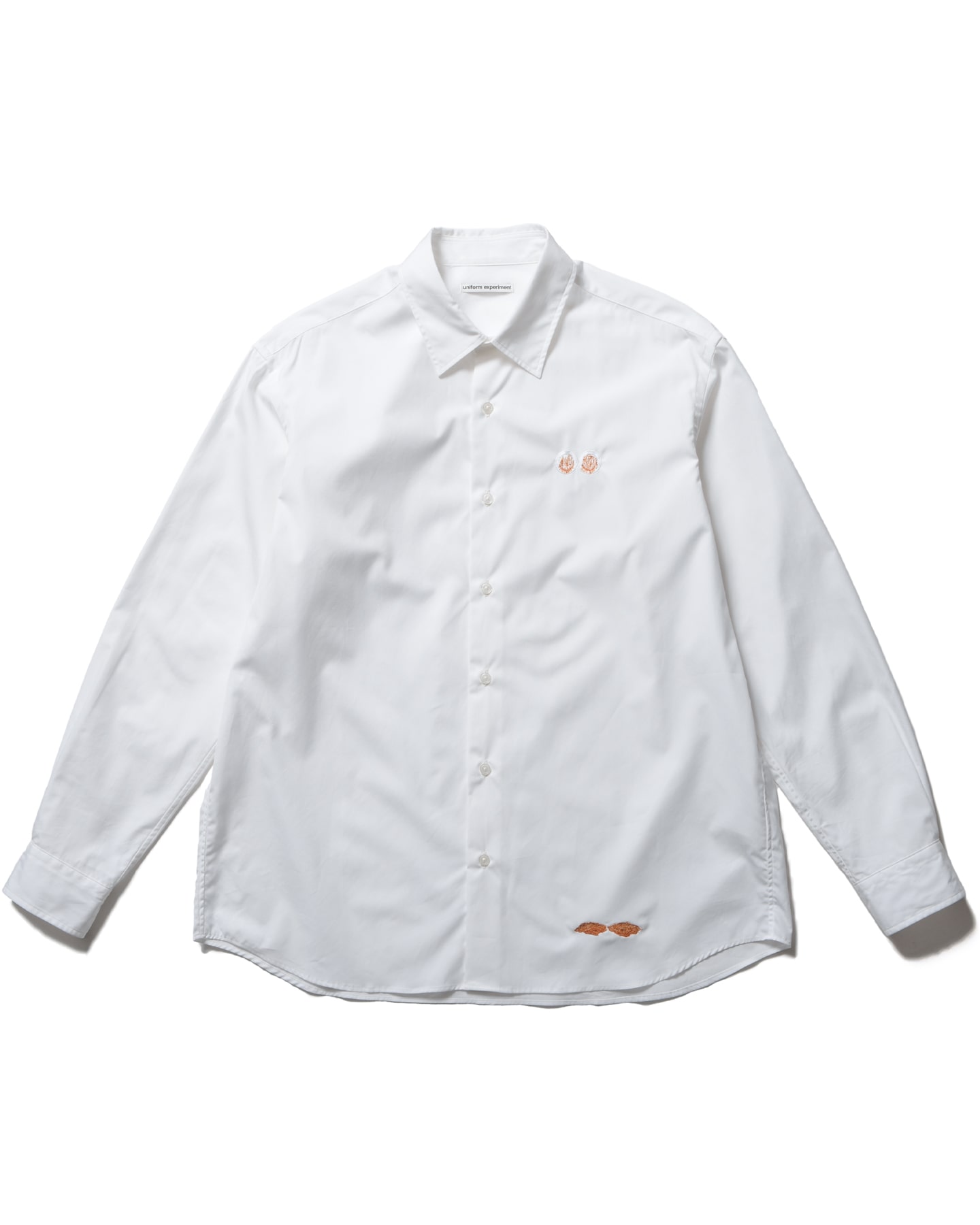 SOPH. | ORGANIC COTTON ZIP SHIRT(L LIGHT BLUE):