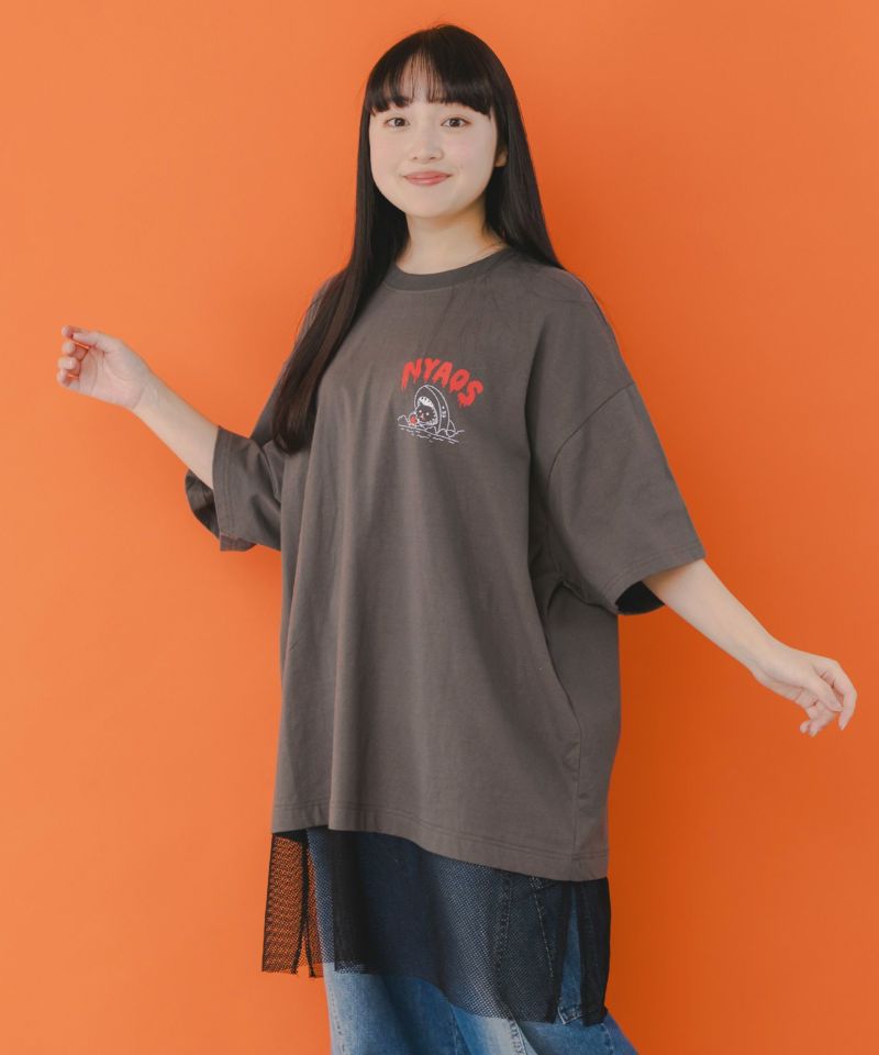 ScoLar Parity Tシャツ SALE スカラー パリティ 351116 NYAOS柄