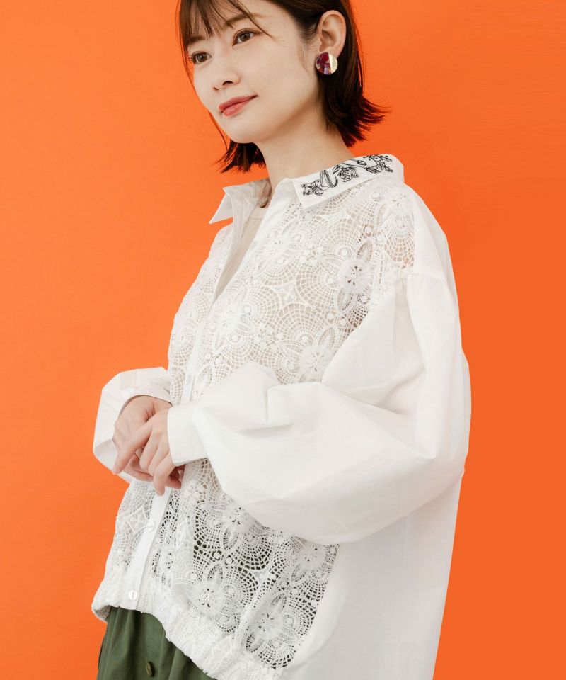 BLACKLABEL】美品シャドーチェック ロゴ刺繍 ボタン 袖裏切替