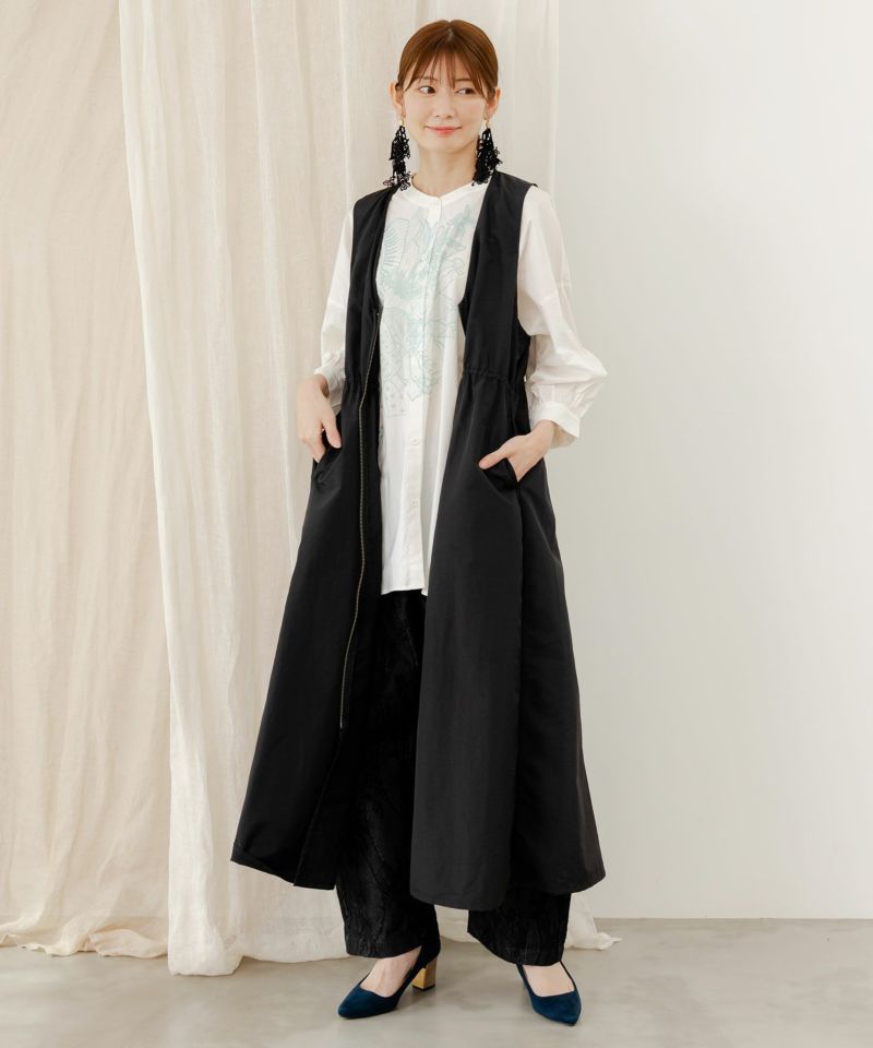 Apolina 刺繍付きノースリーブワンピース 5-7y Apolina 刺繍付きノースリーブワンピース 5-7y