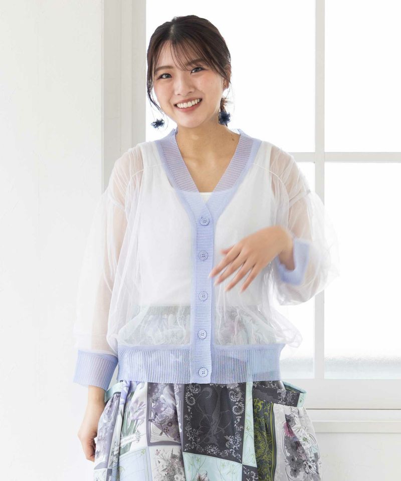 楽天市場】☆SALE☆【ScoLar スカラー】143765 花柄チュール重ね