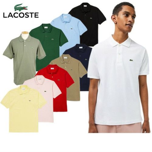 ラコステ　ポロシャツ　L1212LJ-99 ページュ LACOSTE ラコステ L1212 ポロシャツ 半袖 L1212LJ-99 メンズ