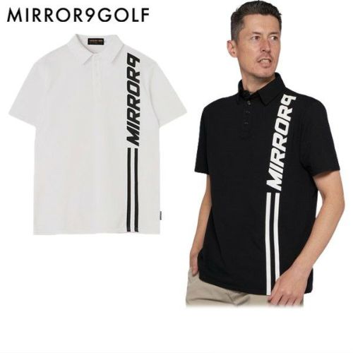 【メーカー公式ショップ】 ポロシャツ メンズ ミラーナインゴルフ MIRROR9GOLF ゴルフ メンズウェア